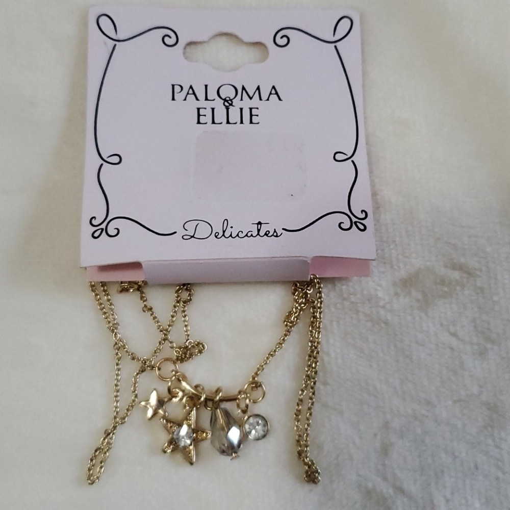 2 for 15 JCPenney paloma ellie New necklace gold - Picture 5 of 7